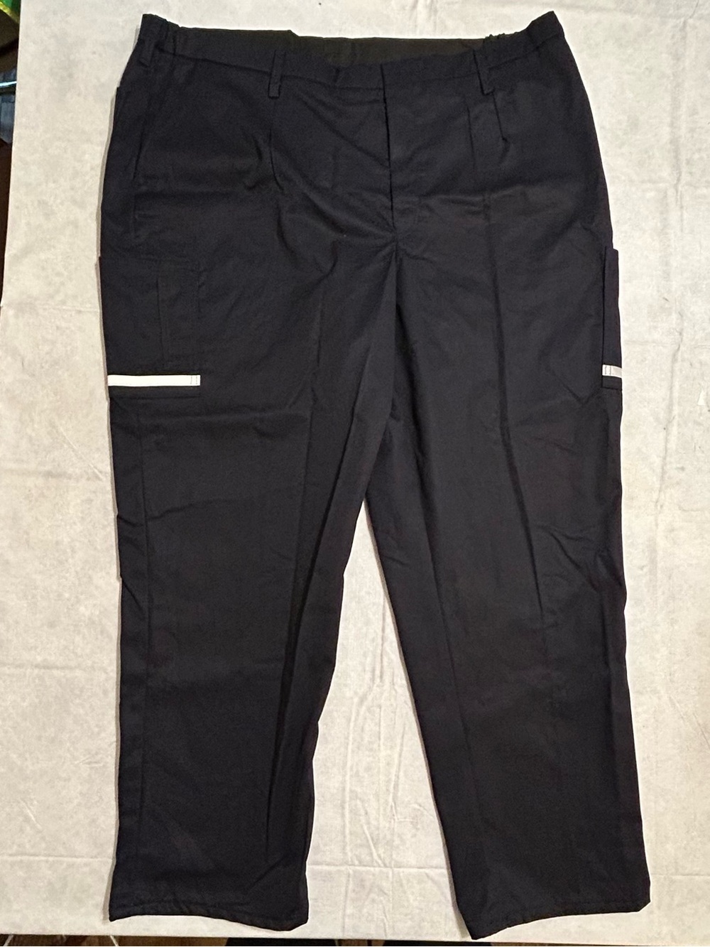 FedEx Stan Herman Blue Employee Delivery Uniform Reflective Pants 44x31